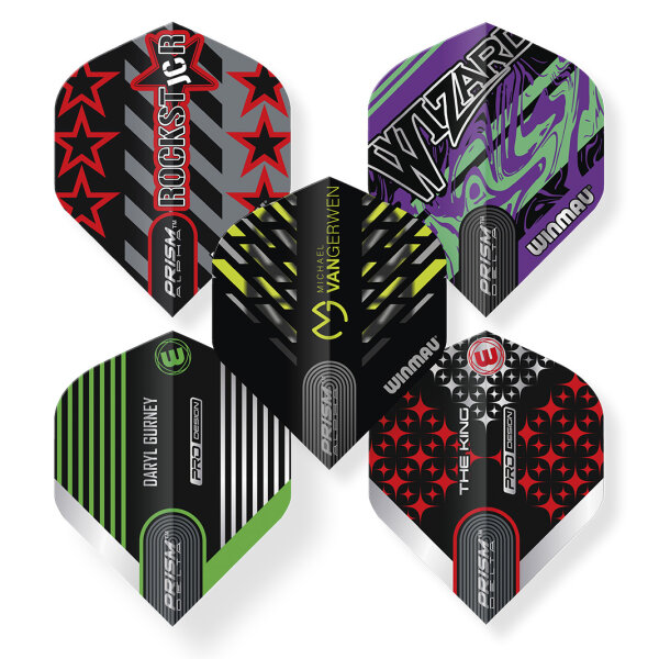 Dartfly Flights Winmau Players Collection