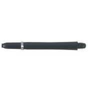 100 Sets (300 Stück) Dartshaft Dart Shaft 48 mm Roleo schwarz Nylon + Federring