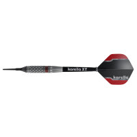 Softdart Dartpfeile Karella Commander, silber, 90% Tungsten, 21g