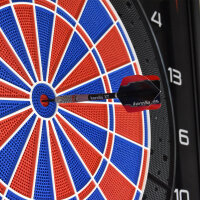 Softdart Dartpfeile Karella Commander, silber, 90% Tungsten, 21g