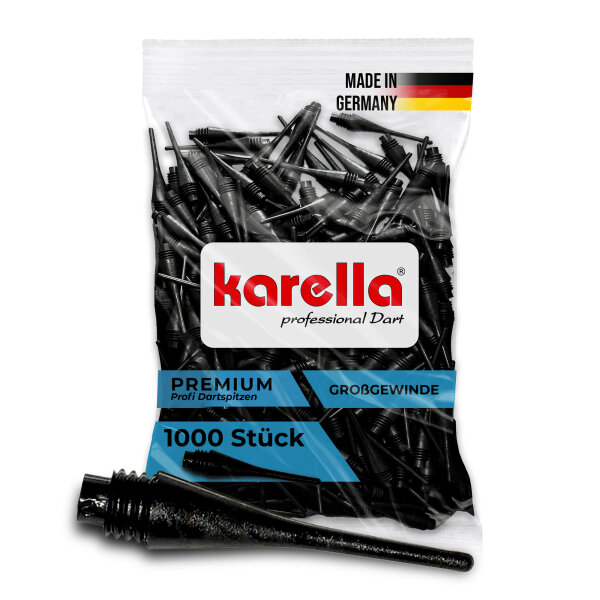 1000 Softdart Spitzen "Premium", 1/4 BSF Gewinde, neu