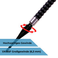 1000 Softdart Spitzen "Premium", 1/4 BSF Gewinde, neu