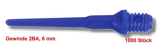 1000 Stück Keypoint-Special, Gewinde: 2 BA, blau