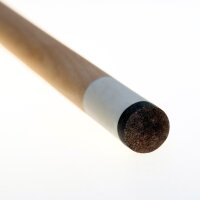 Leopardi Poolbillardqueue, Griffband schwarz genarbtes PU-Leder