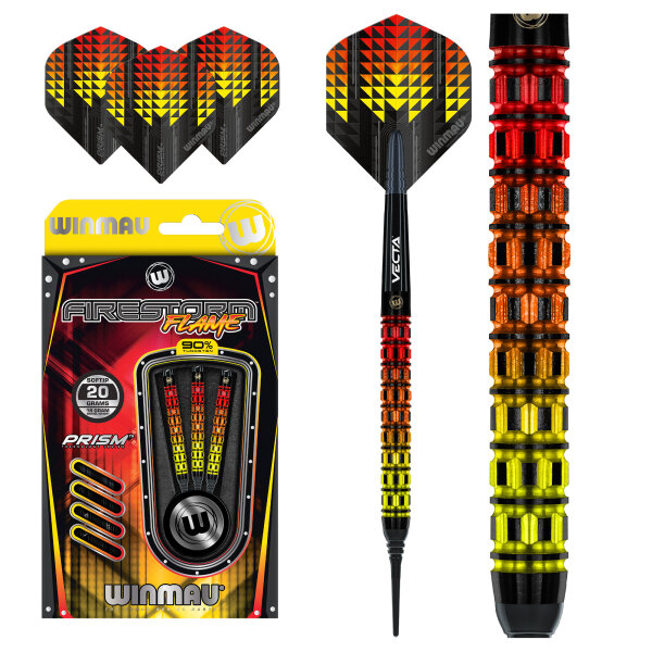 Softdart Dartpfeile Winmau Firestorm Flame 20 g