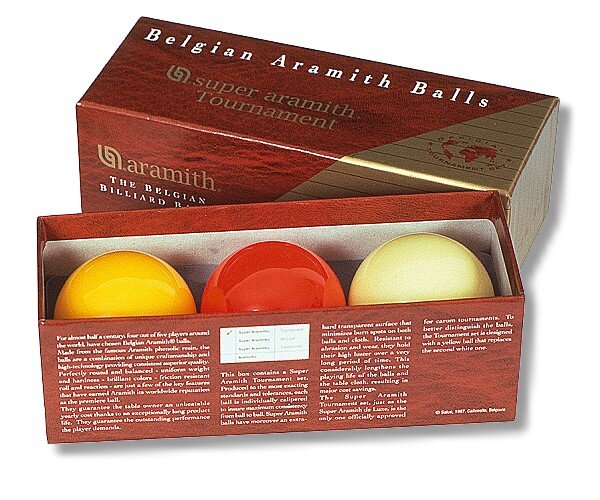 Caromkugeln Super Aramith Tournament 61,5 mm