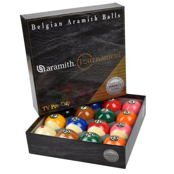 Poolbillard Kugeln Duramith Tournament TV 57 mm