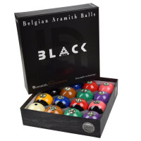 Poolbillard Kugeln Duramith Tournament Black TV 57 mm