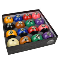 Poolbillard Kugeln Duramith Tournament Black TV 57 mm