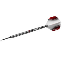 Steeldart Dartpfeile Karella ShotGun silver, 80% Tungsten