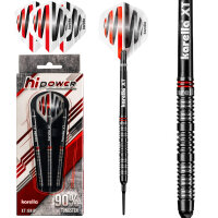 Softdart Dartpfeile Karella HiPower schwarz, 90% Tungsten