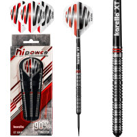Steeldart Dartpfeile Karella HiPower schwarz, 90% Tungsten