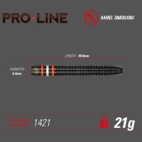 Winmau Dartpfeile Steeldart Pro-Line