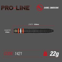 Winmau Dartpfeile Steeldart Pro-Line