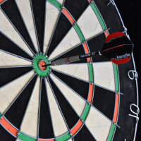 Steeldart Dartpfeile Karella Commander, silber, 90% Tungsten