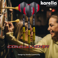 Softdart Dartpfeile Karella Commander Gold 90% Tungsten