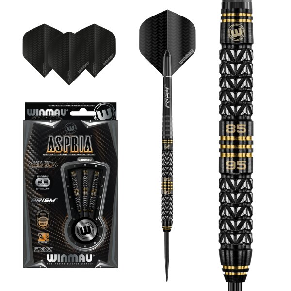 Winmau Dartpfeile Aspria Onyx Coating Steeldart