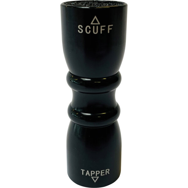 John West Tip Tool 3-in-1 Schwarz - Shaper, Scuffer und Picker