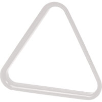 John West Triangel 57 mm PVC Weiß