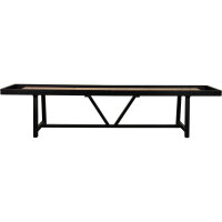 Buffalo American Shuffleboard 12ft - Schwarzes Eschenholz