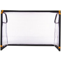 Charlsten Fußballtor Winner Schwarz (185x70x125 cm)...