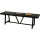 Buffalo Shuffleboard Abdeckung Eschenholz Schwarz - Dreiteilige Abdeckplatte