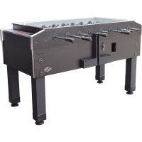 Charlsten Kickertisch Tournament mit Münzeinwurf + Glasabdeckung