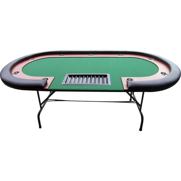 Soroplay Pokertisch High Roller Schwarz - 210x105 cm