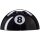 Billard Queue-Ständer für 9 Queues – 8-Ball Schwarz