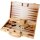 Backgammon Ingelegtes Holz – 38,1 cm