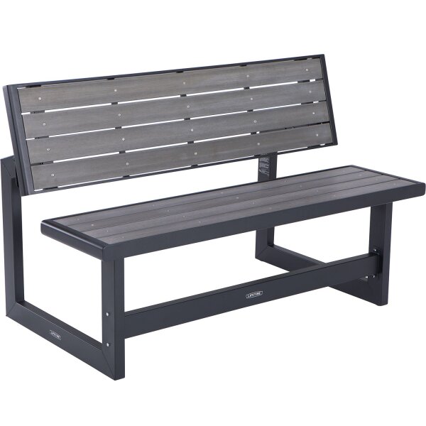 2-in1 Sitzbank und Tisch – Harbor Grey