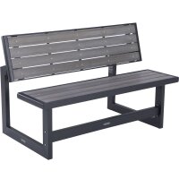 2-in1 Sitzbank und Tisch – Harbor Grey