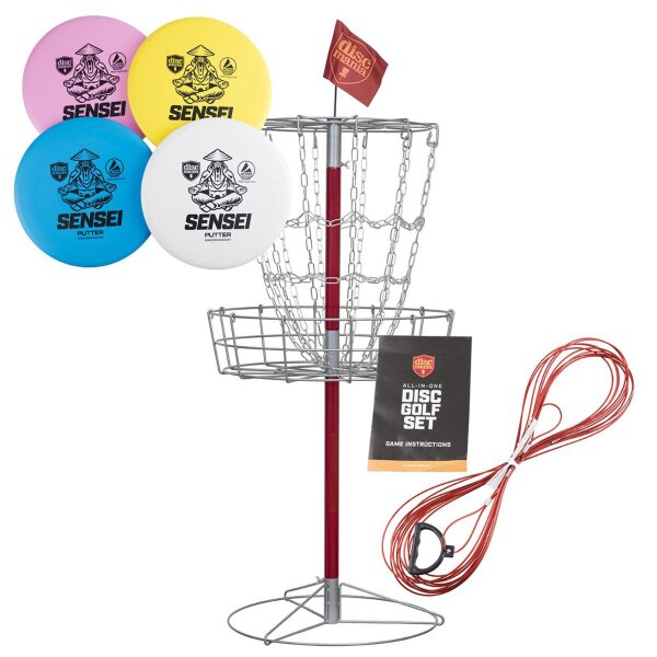 All-in-One Disc Golf Set