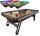 Charlsten Airhockey Tisch mit Multi LED Lichteffekten 7ft