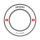 Winmau Dart Surround Catchring Pro-Line 1.0 Weiß