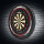 Winmau Dart Surround Catchring Advance Schwarz