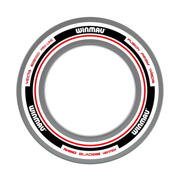 Winmau Dart Surround Catchring Advance Weiss-Rot