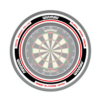 Winmau Dart Surround Catchring Advance Weiss-Rot
