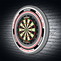 Winmau Dart Surround Catchring Advance Weiss-Rot