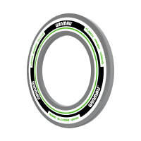 Winmau Dart Surround Catchring Advance Weiss-Grün