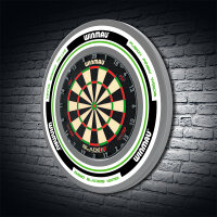 Winmau Dart Surround Catchring Advance Weiss-Grün