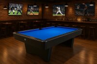 Pool Billardtisch John West Nightshade mit Schieferplatte