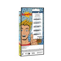 Karella Steeldartpfeile Comic Line - 5 verschiedene Modelle