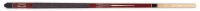 John West 2-teiliger Pool Queue aus Hartholz, 145 cm – verschiedene Farben