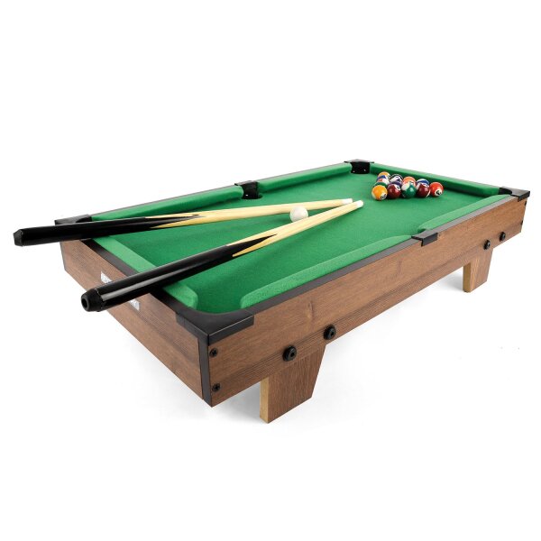 Toyrific Mini Pooltisch – Kompaktes Billardspiel für Zuhause