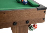 Toyrific Mini Pooltisch – Kompaktes Billardspiel für Zuhause