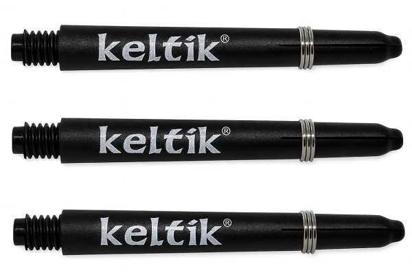 Keltik Nylon Dart Shaft Schwarz 42 mm In-Between | Made in Britain