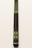 Billardqueue 2-teilig mit Griffband & Klebeleder |...