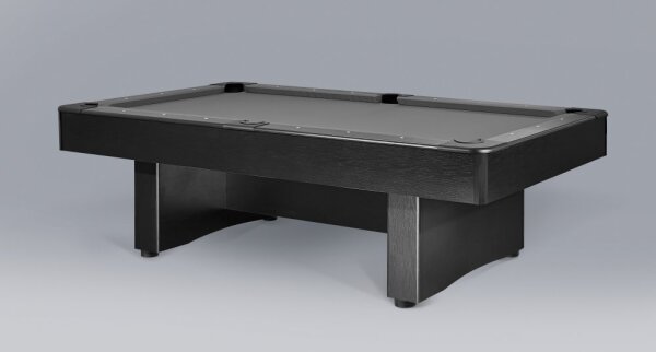 Bilijardai® Dino Club Poolbillardtisch 8ft Grau mit 25 mm Schieferplatte