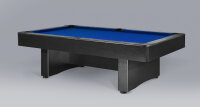 Bilijardai® Dino Club Poolbillardtisch 8ft Grau mit 25 mm Schieferplatte